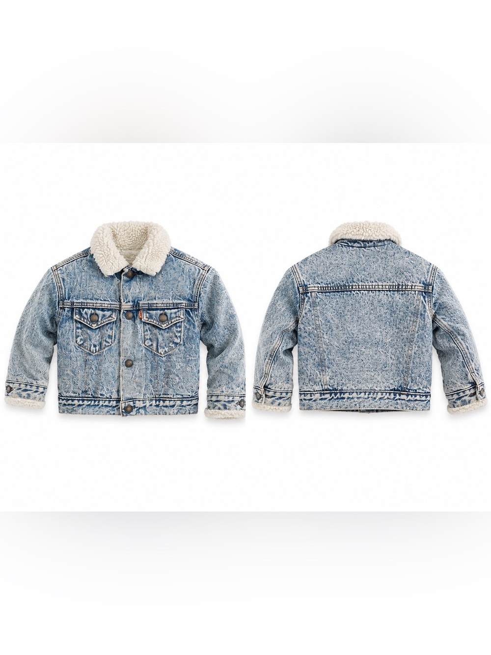 Levi’s Vintage Sherpa Denim Jacket - Kids 4T (Fits Like 3T)